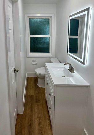 modern bathroom design installed in Houston