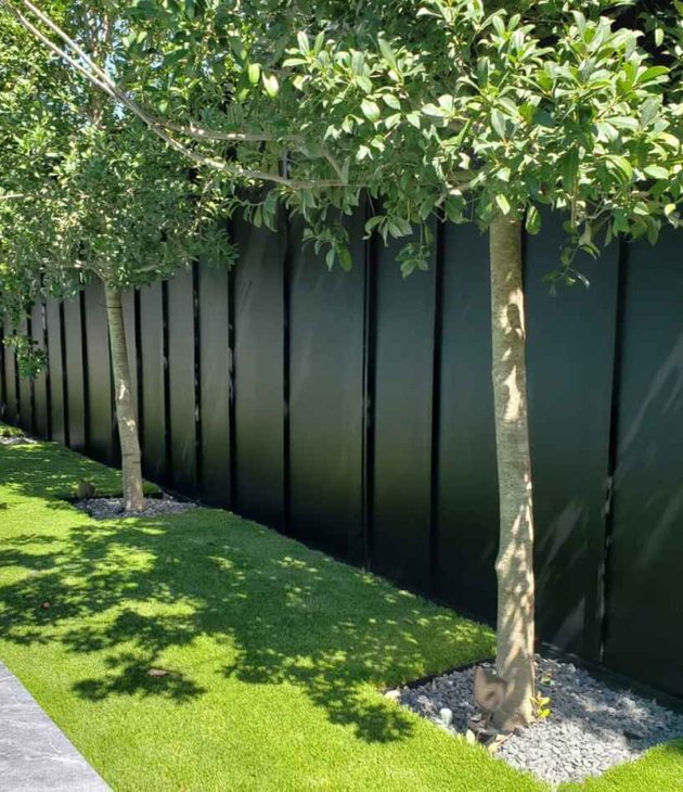 cedar privacy fence installed by Saul's Home Improvement in Houston