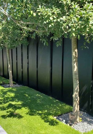 older fence that was fully replaced