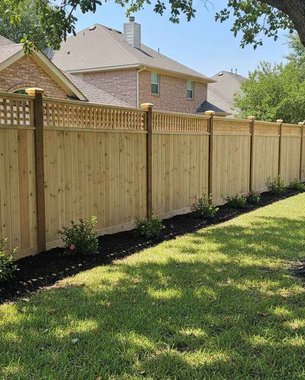 fence repair work in Houston