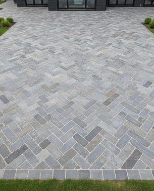 Belgard paver patio Houston