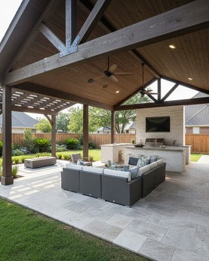 concrete walkway