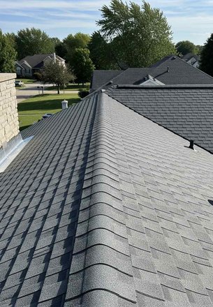 vinyl soffit with integrated vents on a Sugar Land home