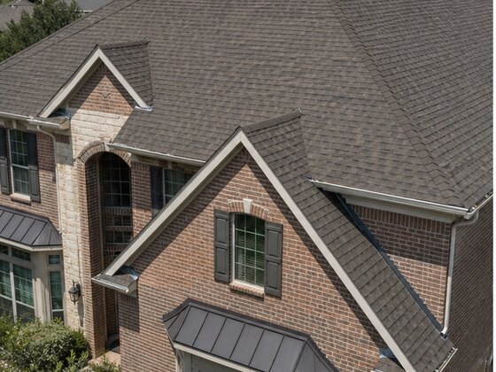 completed hail claim roof replacement in Telfair Sugar Land TX